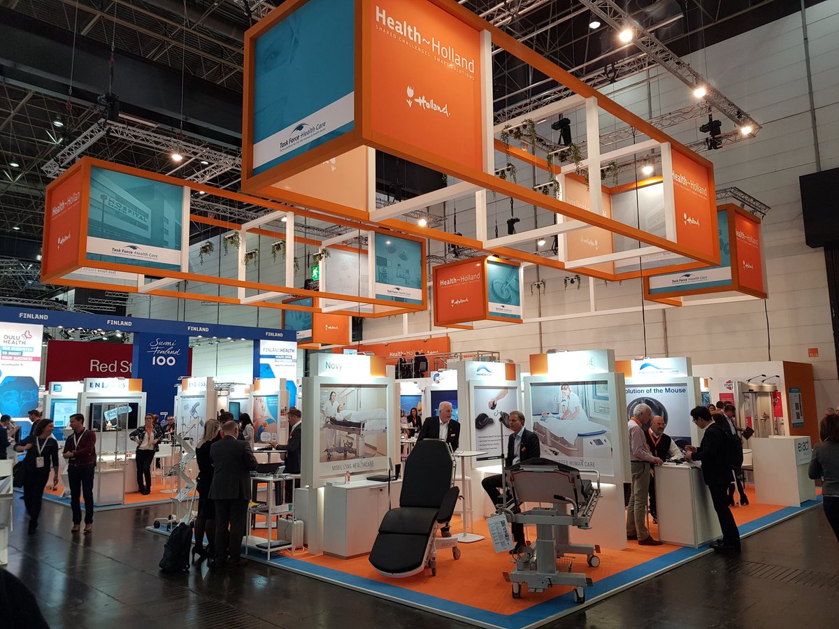 Great Dutch pavilion at <a href="/MEDICATradeFair/">MEDICA</a>  @TFHealthCare @HealthHolland