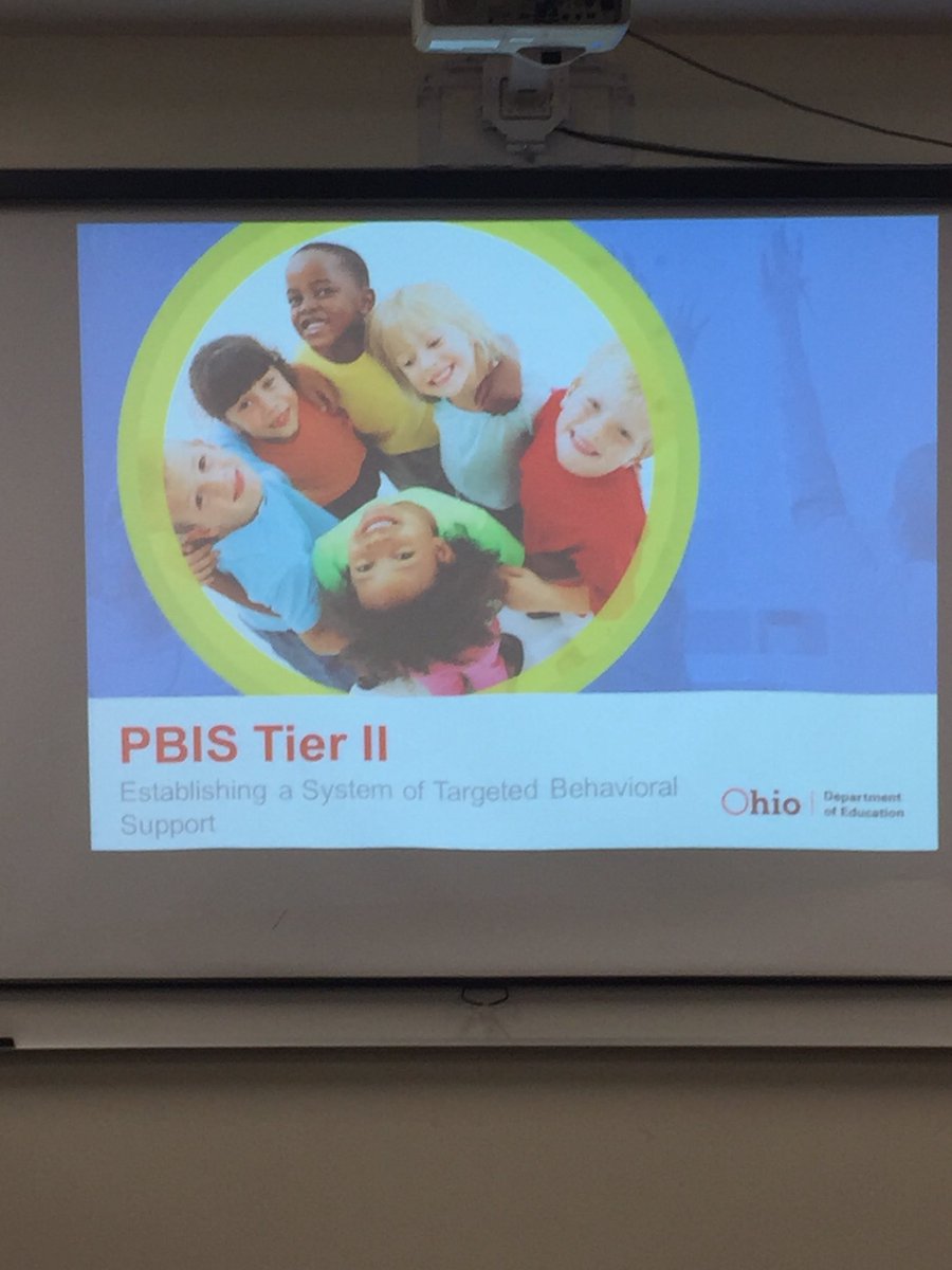 SouthernOhioESC's tweet photo. Ready for PBIS Tier II!! #PBIS #PBISchat https://t.co/hCmO3H9mNI