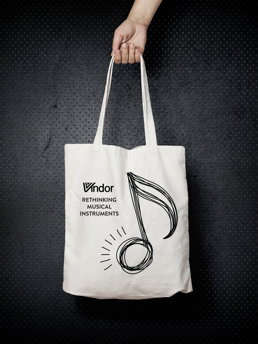 VindorMusic's tweet photo. This tote bag is one of our @Kickstarter campaign rewards. Find out more at https://t.co/FoJko2JtMS #lovemusic #rethinkingmusicalinstruments https://t.co/LHPGCPLj5S