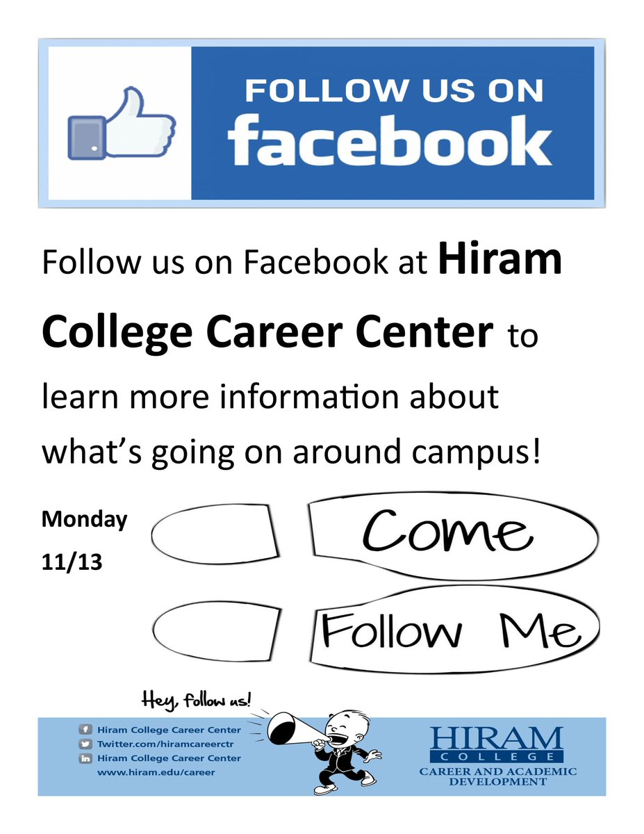 Hiram Career Center (@hiramcareerctr) on Twitter photo 