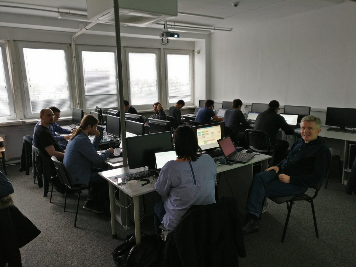 INTER-IoT Codecamp in warm beautiful Warsaw. Getting things done!!💻📲❄️⛄️