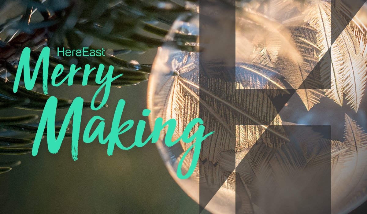 It's beginning to look a lot like Christmas! Join us for a free, fun filled festive evening at our #MerryMaking event at #HereEast this month. Find out more: bit.ly/2hSLSbE