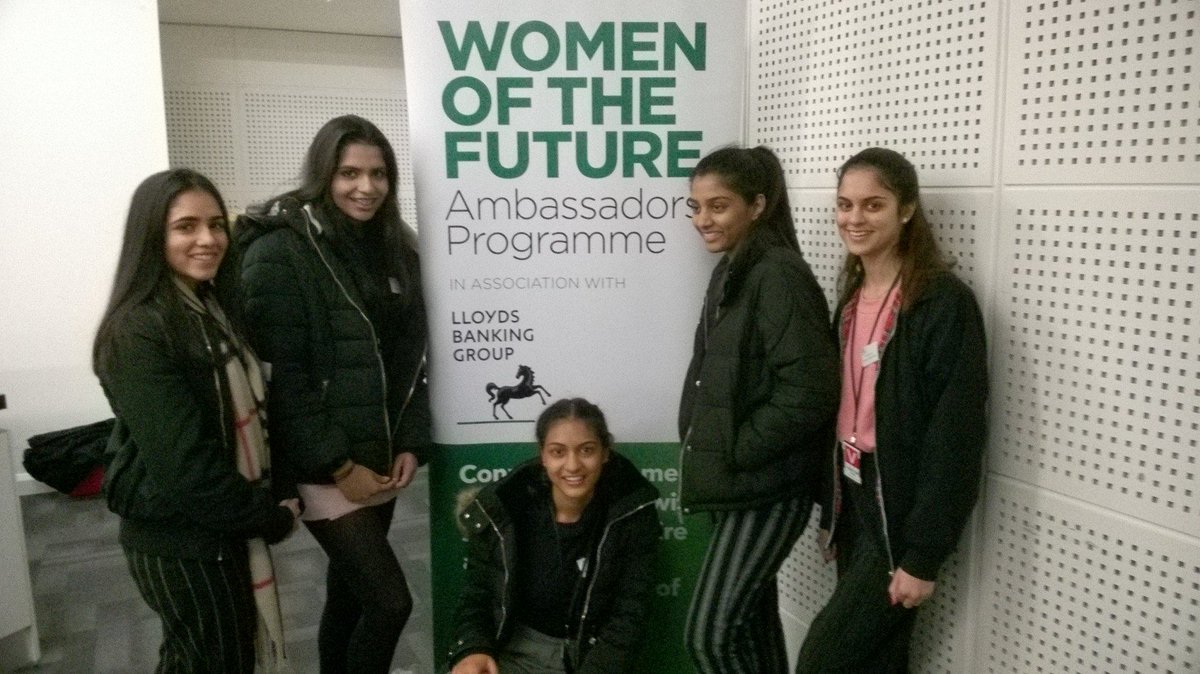 NWC_Careers's tweet photo. Northwood College girls attending the Women of the Future Ambassadors event.  Truly inspirational #wof2017 #lbgdiversity #ibelieve https://t.co/2Q52F0ZvJe