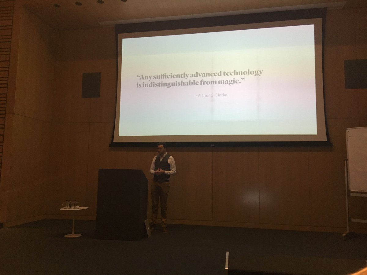teamretrorabbit's tweet photo. "Think about it. You can summon a taxi with your finger. A taxi. With your finger. It's like magic!" - @multikev #UXCPT17 #UX #teamretrorabbit https://t.co/oaidcWxwke