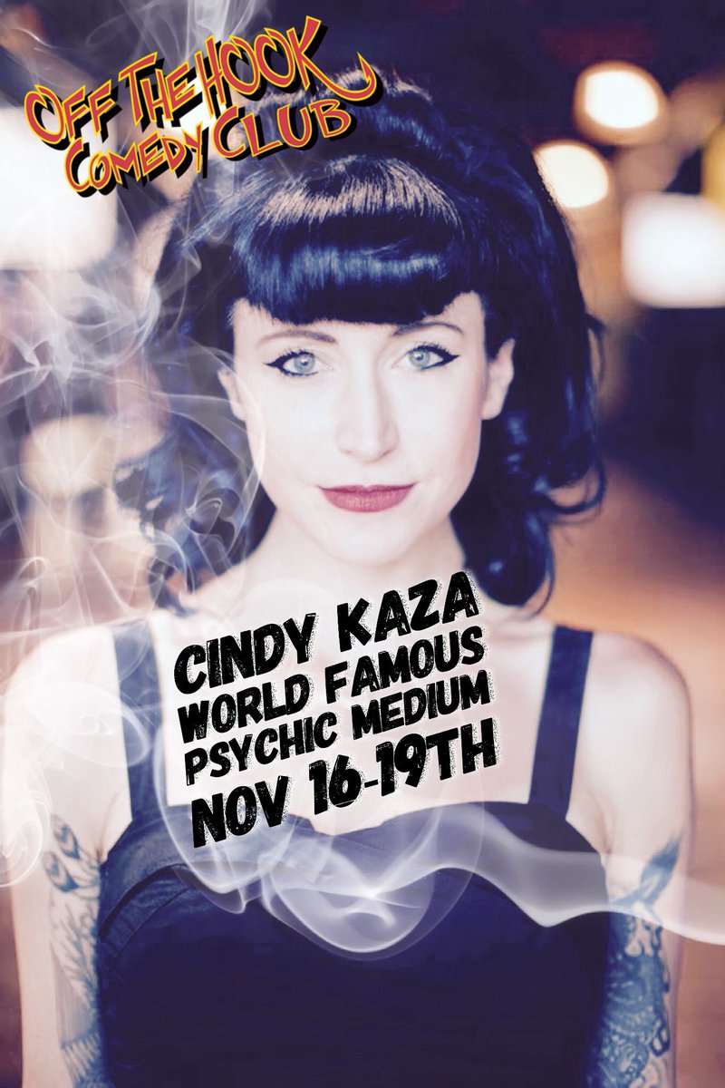 teatrofl's tweet image. Connect with loved ones beyond.... Cindy Kaza is back all weekend