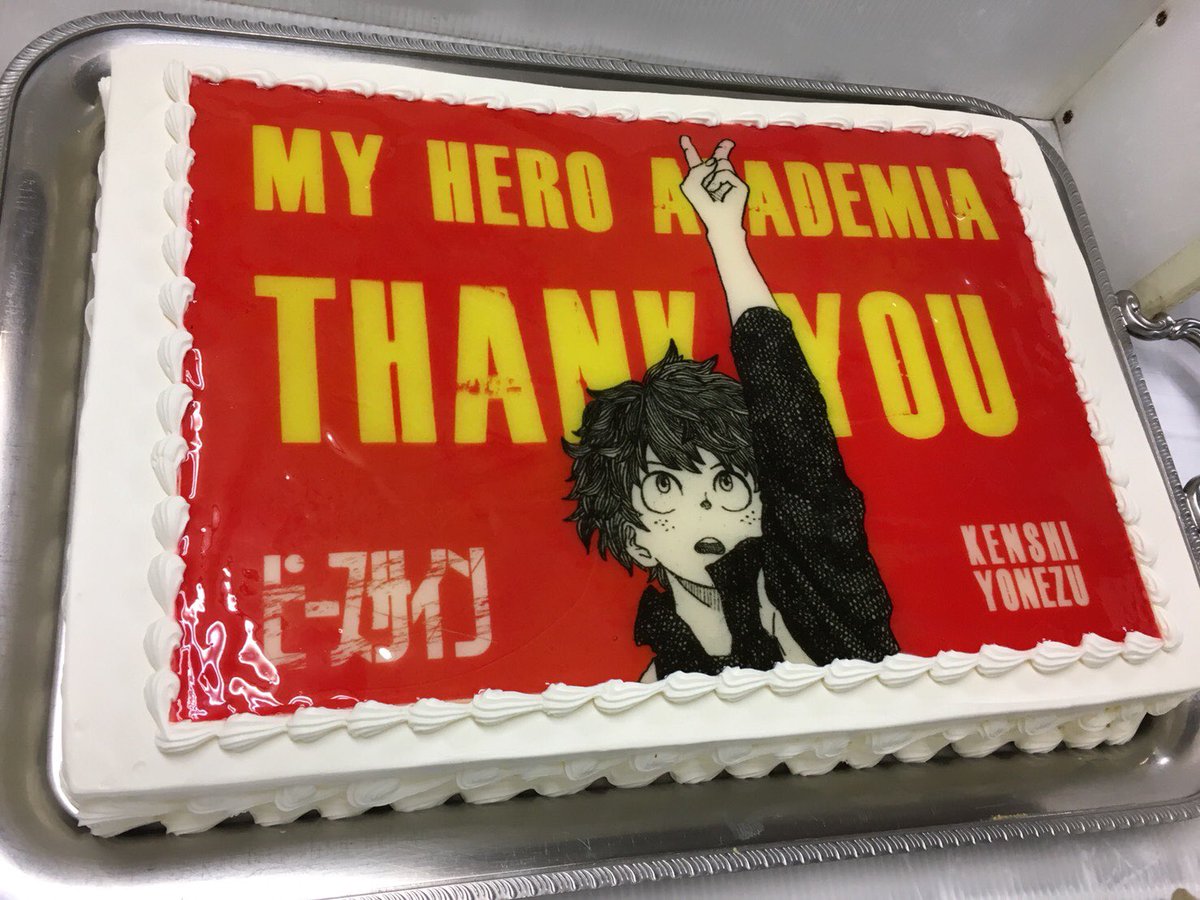 本日、ヒロアカTVアニメ2期の打ち上げでした！スタッフ&キャストの