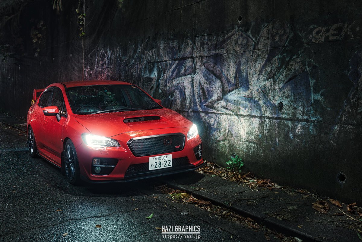 HAZI's tweet image. 編集・現像完了
#WRX #STI #SUBARU #SUBIE