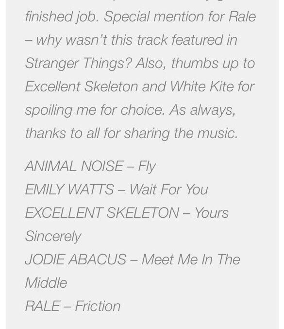 Thanks to everyone who voted for our new single ‘Friction’ in this week’s <a href="/freshnet/">Fresh On The Net</a> listening post. We particularly enjoyed @leloftmusic’s <a href="/Stranger_Things/">stranger things</a> reference! Stream it here and let us know what you think 👉🏽 smarturl.it/RALEFriction #NewMusicMonday
