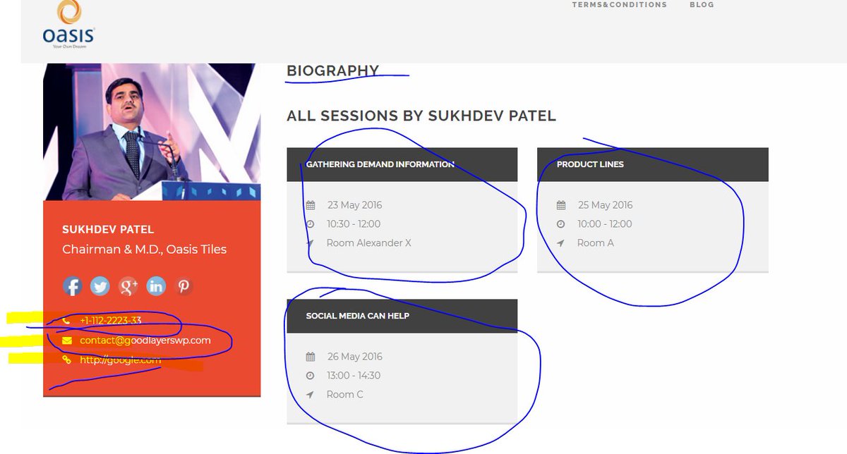 shaileshk's tweet photo. @Oasis_Tiles Fixed your website issue. On MD Director page you can see wrong contact details, website and left side of the photo is totally wrong. This will down your band name. FIX THIS. Thank you Shailesh - kavathiya@gmail.com https://t.co/6DGCrQeIAM