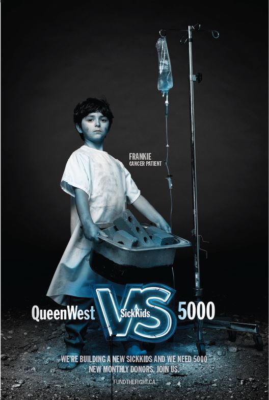 Proud to represent my hood in support of <a href="/SickKids/">SickKids Foundation</a>! Join me! Become a monthly donor today fundthefight.ca  #SickKidsVS #client
