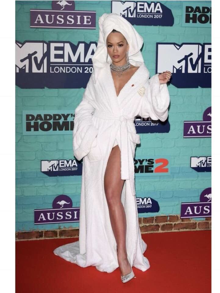 craigbjacobs's tweet image. I love what Rita Ora wore to #EMA2017 but worried how it might inspire the likes of Skolopad, Zodwa and the like...