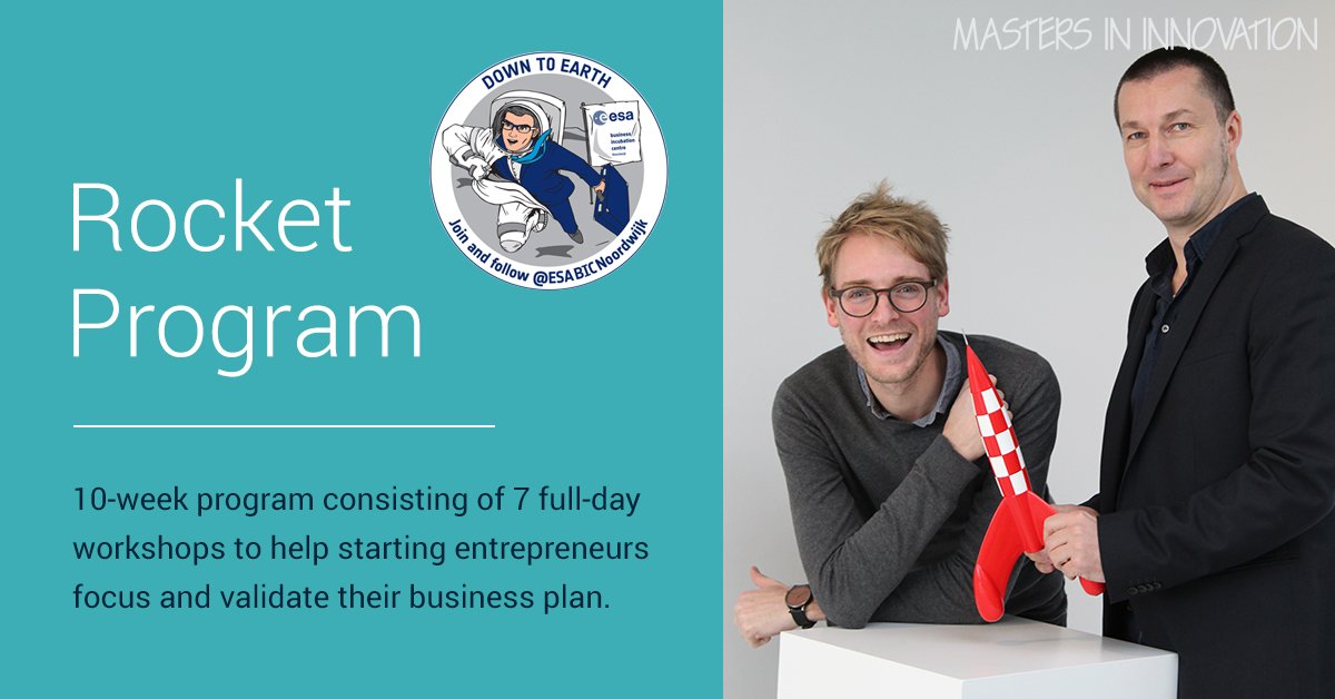 verhaertmii's tweet photo. What a positive vibe to start the week. Innovation consultants Filiep &amp; Stijn kicked off the 'Rocket Program' at @SBICNoordwijk https://t.co/SIGqgviXy8 #innolab #mastersininnovation https://t.co/1yw8p4R5NA