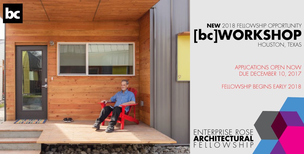 Little less than a month left to submit your applications to the <a href="/EnterpriseNow/">Enterprise Community Partners</a> Rose Fellowship with <a href="/bcWORKSHOP/">[bc]</a>!