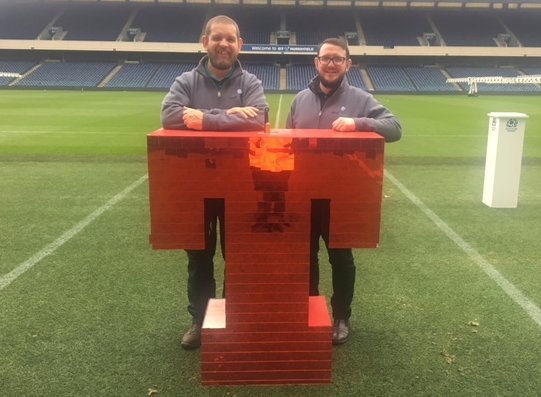 Avani_UK's tweet photo. Well, as inductions go I think this was a pretty good one. Thank you as always to the wonderful teams at Murrayfield and Tennents. #itsnotjustlinecleaning #goforgoal = #verifiedclean https://t.co/ERPVOG49Mw