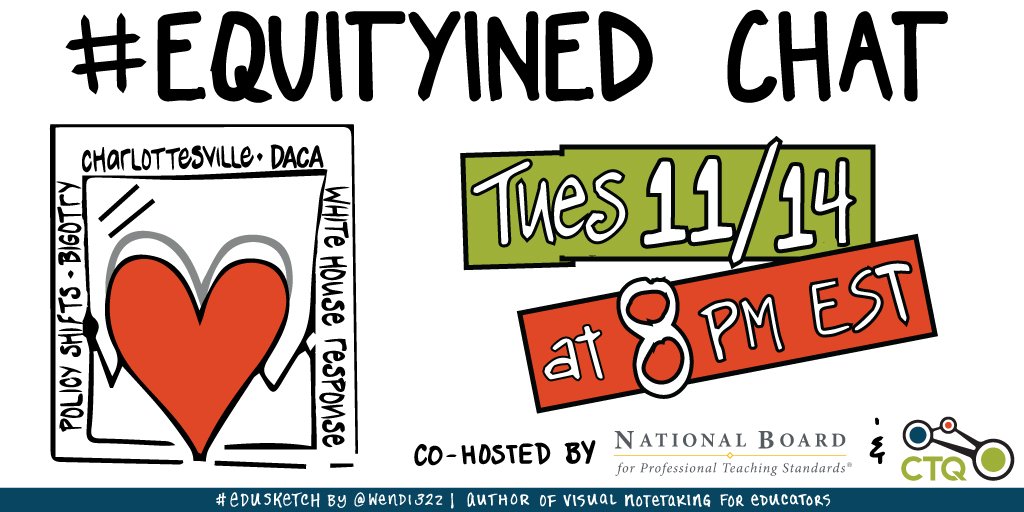 How might systems of disadvantage change if educators had more support in meeting the needs of marginalized student populations? 

Weigh in 11/14 at 8pm EST #equityined <a href="/EduColorMVMT/">EduColor Movement</a> @JoshuaPStarr <a href="/pdkintl/">PDK International</a>