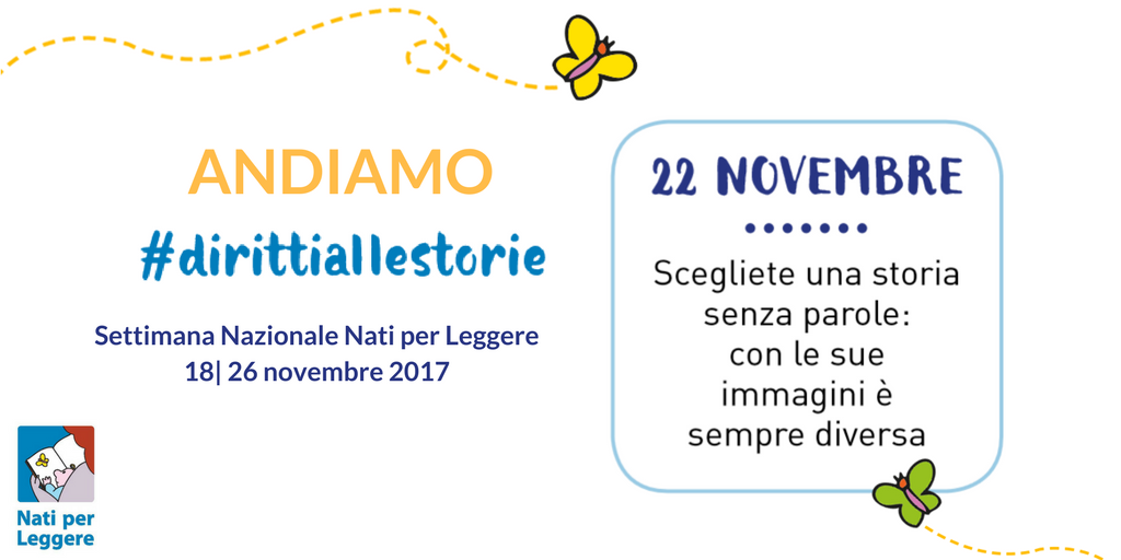 Il nostro Calendario per Andare #dirittiallestorie oggi invita a farvi trascinare dai #librisenzaparole e a leggere la storia solo attraverso le immagini. 
(Sìsì, il calendario è ancora qui ➡ bit.ly/CalendarioAndi…)