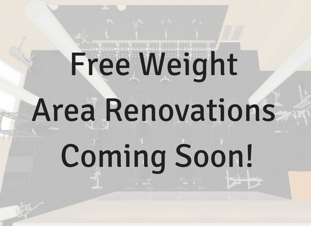 thedahlc's tweet photo. We have some exciting news share... our free weight area will be renovated in December! Click to get all the details. https://t.co/KOqgI23yV7 #freeweight #DAHLC #fitness https://t.co/bTFfDjI9Fp