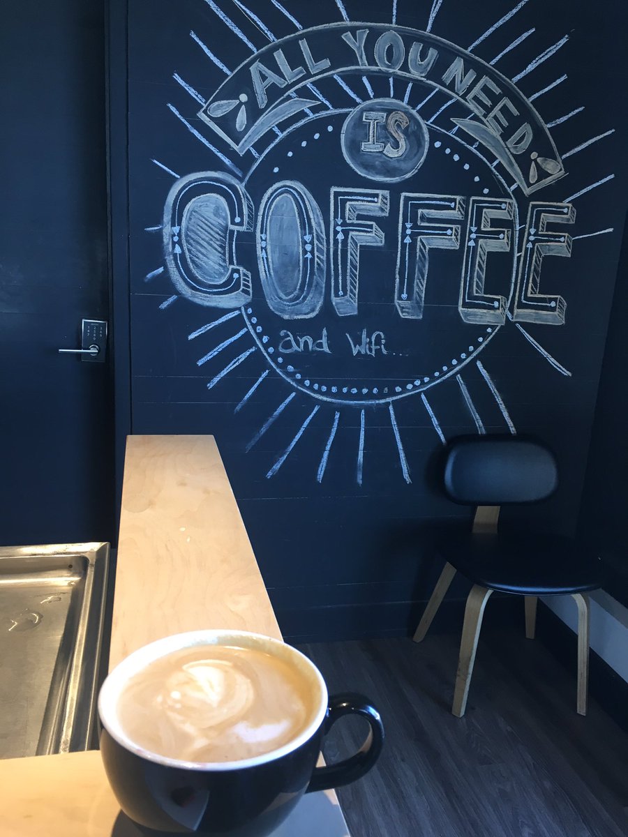 AnaAlmeida1985's tweet photo. Shooting an interview at the @JumpingBeanBED has its perks!! #Caffeine #Monday https://t.co/5XZpne9ln9
