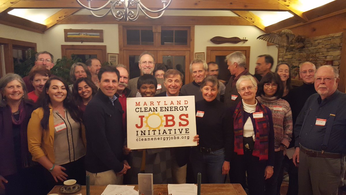 MDcleanenergy1's tweet photo. Thank you @SenatorZucker and @DelPamQueen for speaking at the #forwardwith50 fundraiser last night. You are champions of renewable energy!
#Montgomery #ActOnClimate https://t.co/61SnYk3Vij