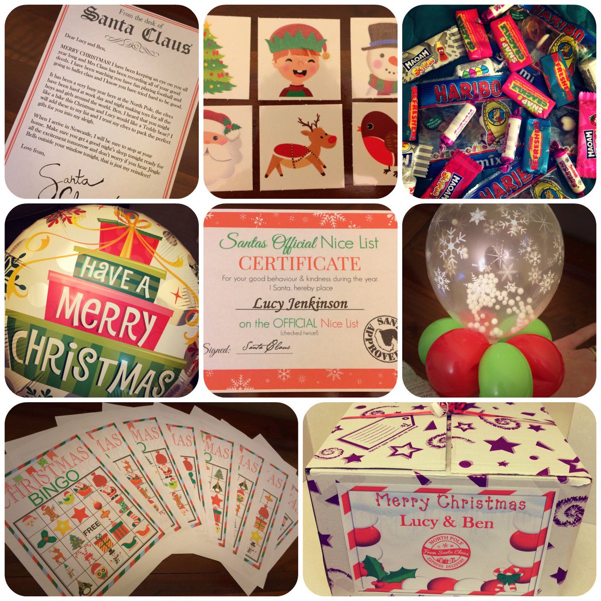 Christmas Eve Surprise Boxes £15 each, open for a pop out balloon &amp; more treats &amp; activities #christmasevebox