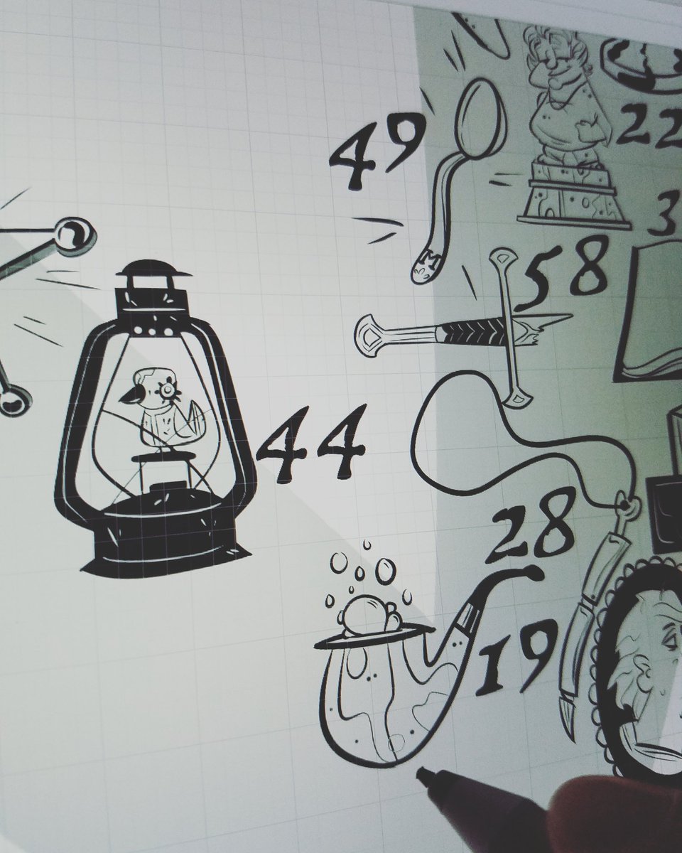 heroinstitute's tweet photo. More additions to start the week!
#drawing #monday #WIP #SWFLComicCon #Clockwork #Canary #Lantern #SwordHilt #pipe #bubbles #Necklace #DragonTalon #cameo https://t.co/DGivZc43Zj