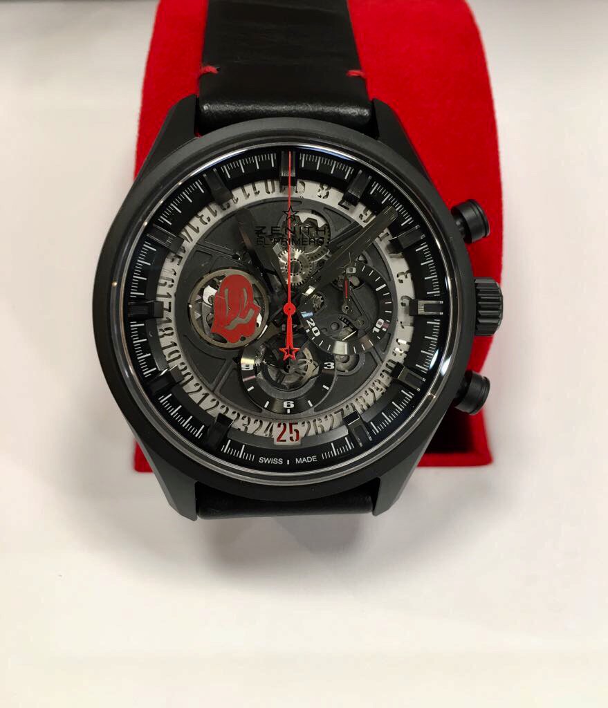 ebertuhren's tweet image. NEU bei @ebertuhren 
Zenith El Primero Skeleton "Tribute to the Rolling Stones"