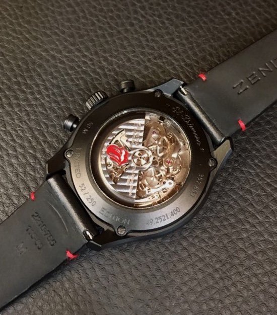 ebertuhren's tweet image. NEU bei @ebertuhren 
Zenith El Primero Skeleton "Tribute to the Rolling Stones"