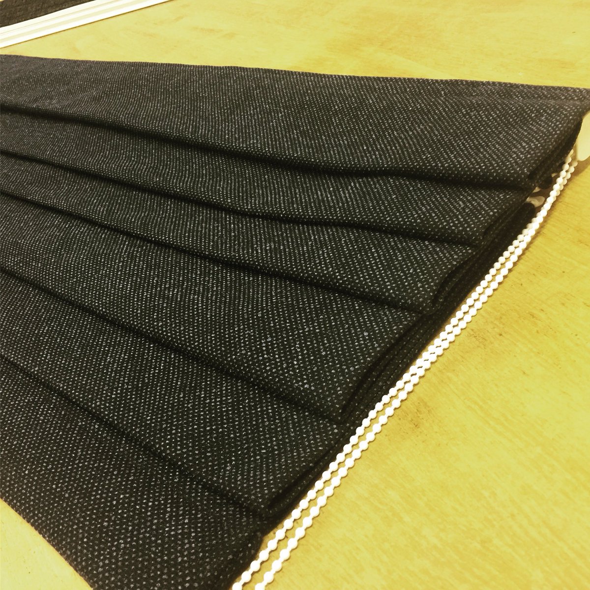 prestiegepenart's tweet photo. Cascading Romans’ #blinds #linwoodfabric #workshop21 #home # https://t.co/C1EWPNs7Jd