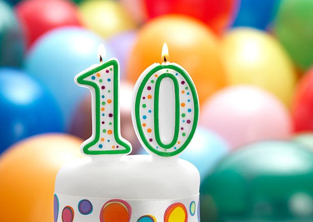 Not every tech company makes it to its 10th birthday, so thank you to everyone for your business!