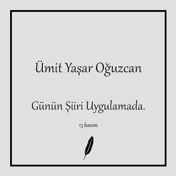 birkuplesiirapp's tweet photo. "...
En güvendiğimiz tepelere kar yağmış
Deniz o deniz değil,dağlar o dağlar değil..."
#ümityaşaroğuzcan
Günün şiiri #birkupleşiir mobil uygulamada.
#şiir https://t.co/m3q97LJS99