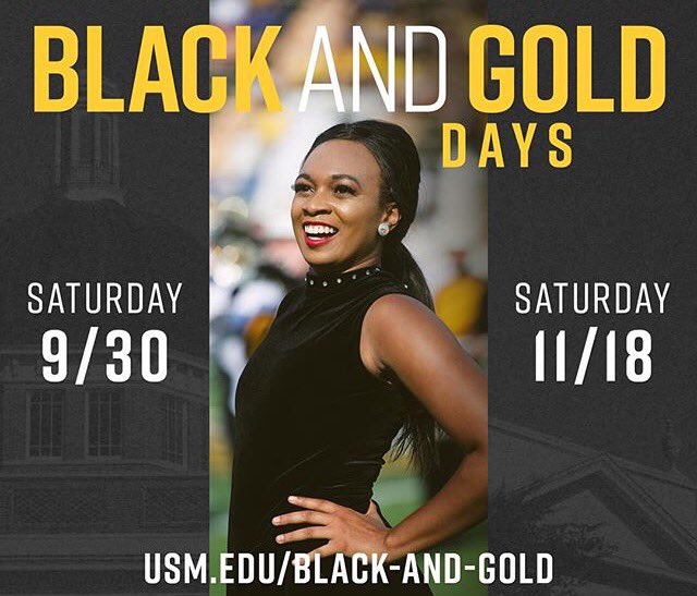 Black and Gold Day is T H I S weekend! We are so excited for future Golden Eagles &amp; their families to be joining us on campus this weekend!