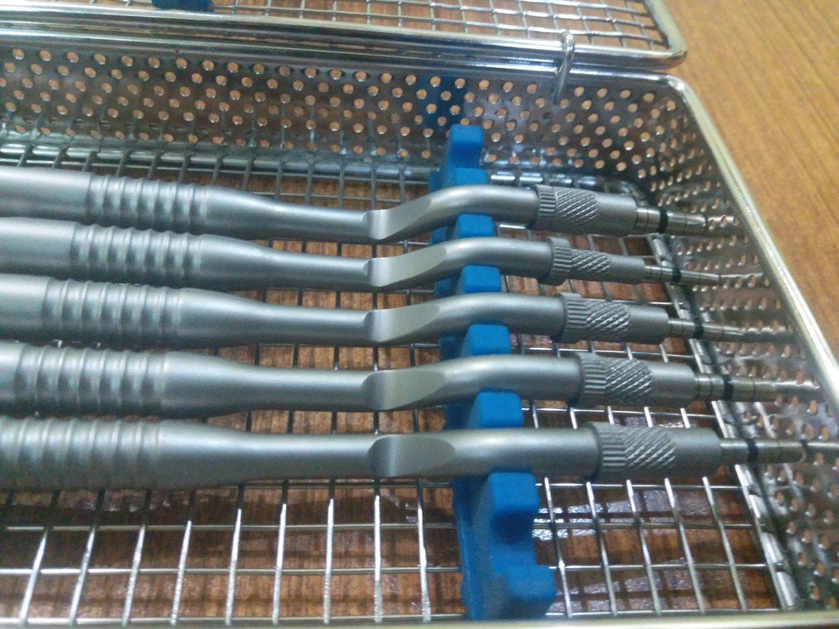 enaimpex's tweet photo. #Dental #Implants #Osteotome #Set of 5 piece. Water Sand Finish. Stainless steel Box. https://t.co/1LfW0vsDjI