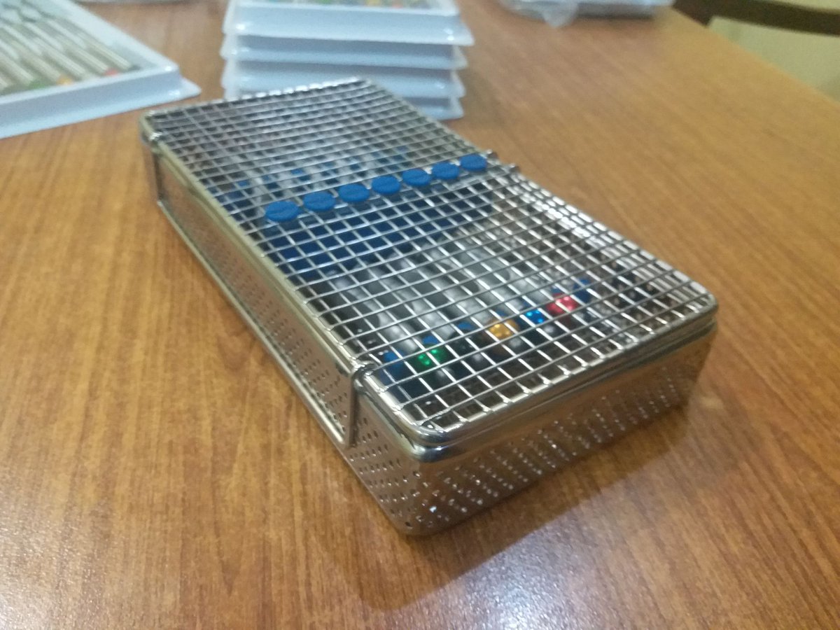 enaimpex's tweet photo. #Dental #Implants #Osteotome #Set of 5 piece. Water Sand Finish. Stainless steel Box. https://t.co/1LfW0vsDjI