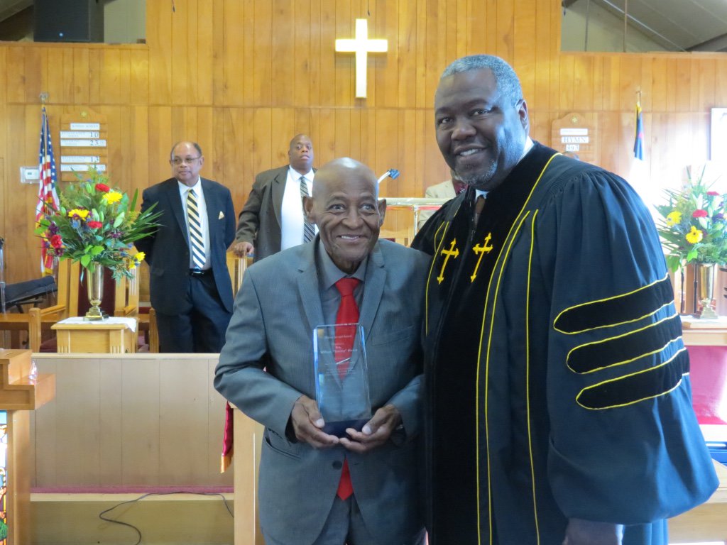 fcbcwp's tweet photo. Congratulations to our 2017 Lifetime of Service Award recipient, Brother William Tommy Moore. https://t.co/viZLU3uvDU