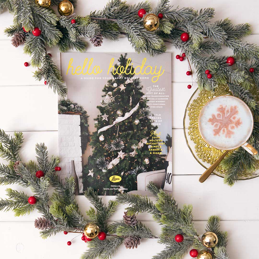 LeonsFurniture's tweet photo. Memory Making > Pinterest Perfect. This year's issue of Hello Holiday is out now- chock full of simple ideas to bring everyone together. See the issue: https://t.co/Kul51qS7Uj #LeonsHelloHoliday https://t.co/DSJDHymkaa