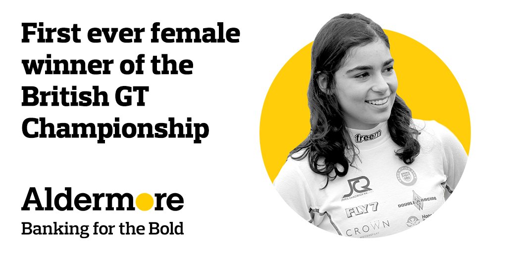 We're proud to be sponsoring the Think Forward Conference today, hosting guest speaker Jamie Chadwick; a true British go getter!