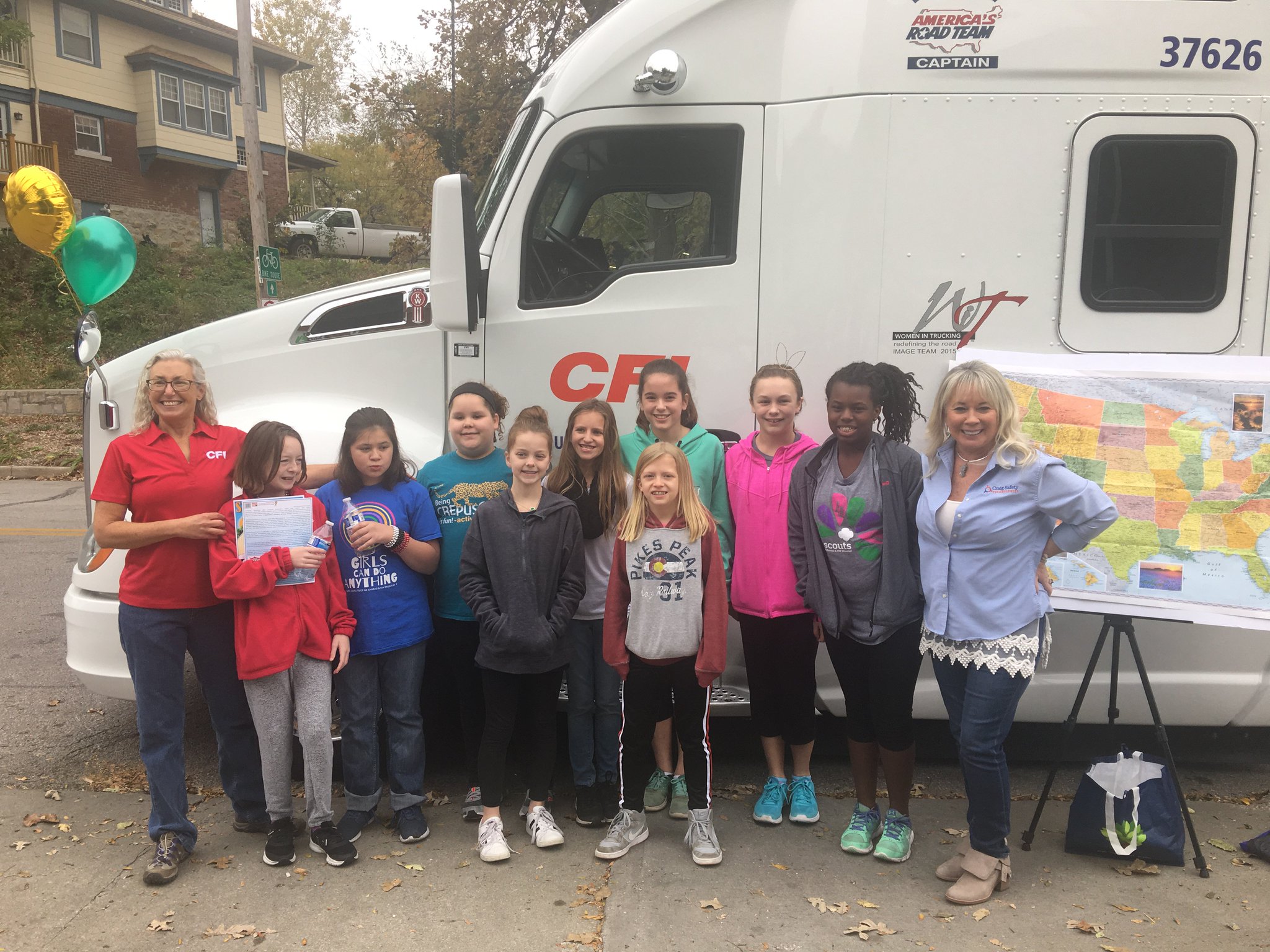 CFI on Twitter "More Girl Scouts earned their Women in Transportation