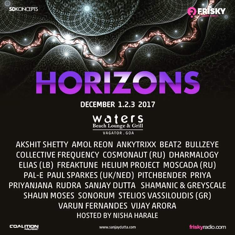 moonphaserec's tweet photo. Here's full lineup of #HorizonsFestivalGoa by @djsanjaydutta  with @friskyradio

Book passes, mail at
-> horizons@sanjaydutta.com https://t.co/OXMyJi1E0x