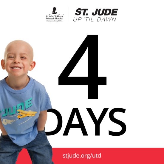 Ladies and gents, we are officially in the final homestretch for our big event!! 4 days are left until we stay up all night and we still need your help! Please donate or join us by registering using this link!!! Thank you for all that you do!!! #FTK