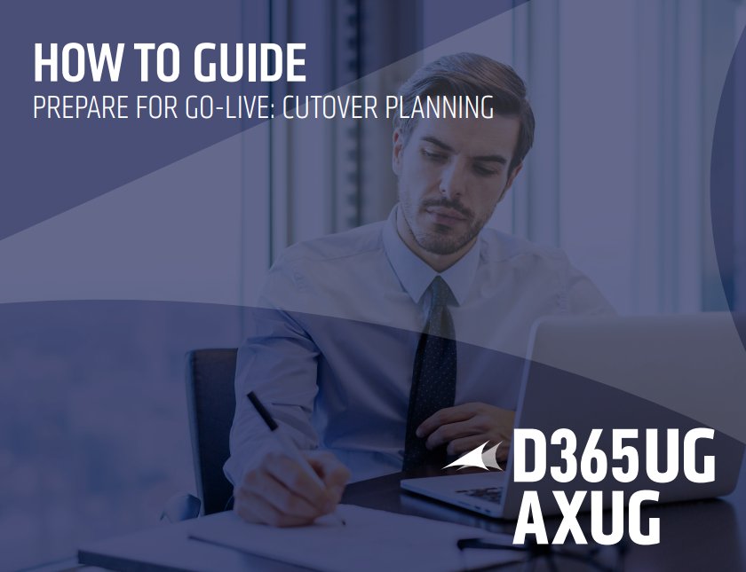 D365UGFO's tweet photo. A successful go-live of an ERP is in the hands of the business. Make sure you are ready w/ help from this free how-to guide: https://t.co/3t7zI6mFVF https://t.co/r7XYiIzLBe