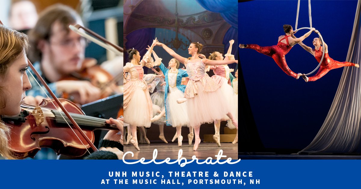 UNHClassGift's tweet photo. #UNH Celebrates 150 Years of Music, Theatre &amp; Dance! Free show 11/16 at The Music Hall, Portsmouth-RSVP by Wed at - https://t.co/03bKG1zo2K https://t.co/bYIWviV7MS