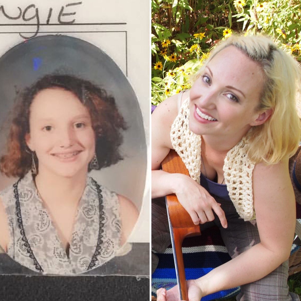 Angie_Atkinson's tweet photo. #MeAt14 VS #MeAt32 y’all. #NoMoore https://t.co/TG5hfh1bEZ
