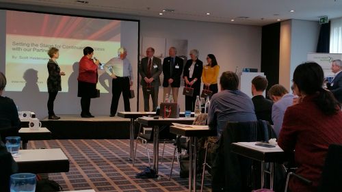 iX_factory's tweet photo. MRT and MCC a successful cooperation: On 13.11.2017 the cooperation of Microresist &amp; MicroChem Corp. celebrate their anniversary in Munich. Dominique Bouwes, Micronit GmbH, presents: "Innovative polymer materials for multilayer devices". https://t.co/RPlRM6gnw4 https://t.co/21pRHt6A1j