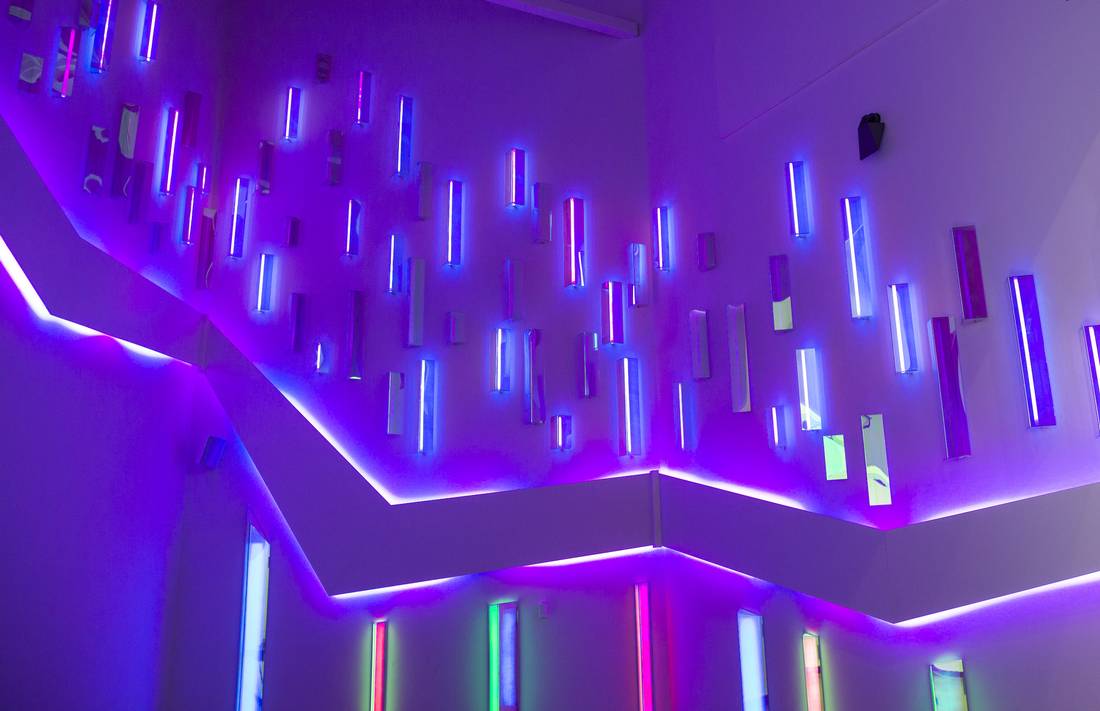 Here's a photo of the installation we created: