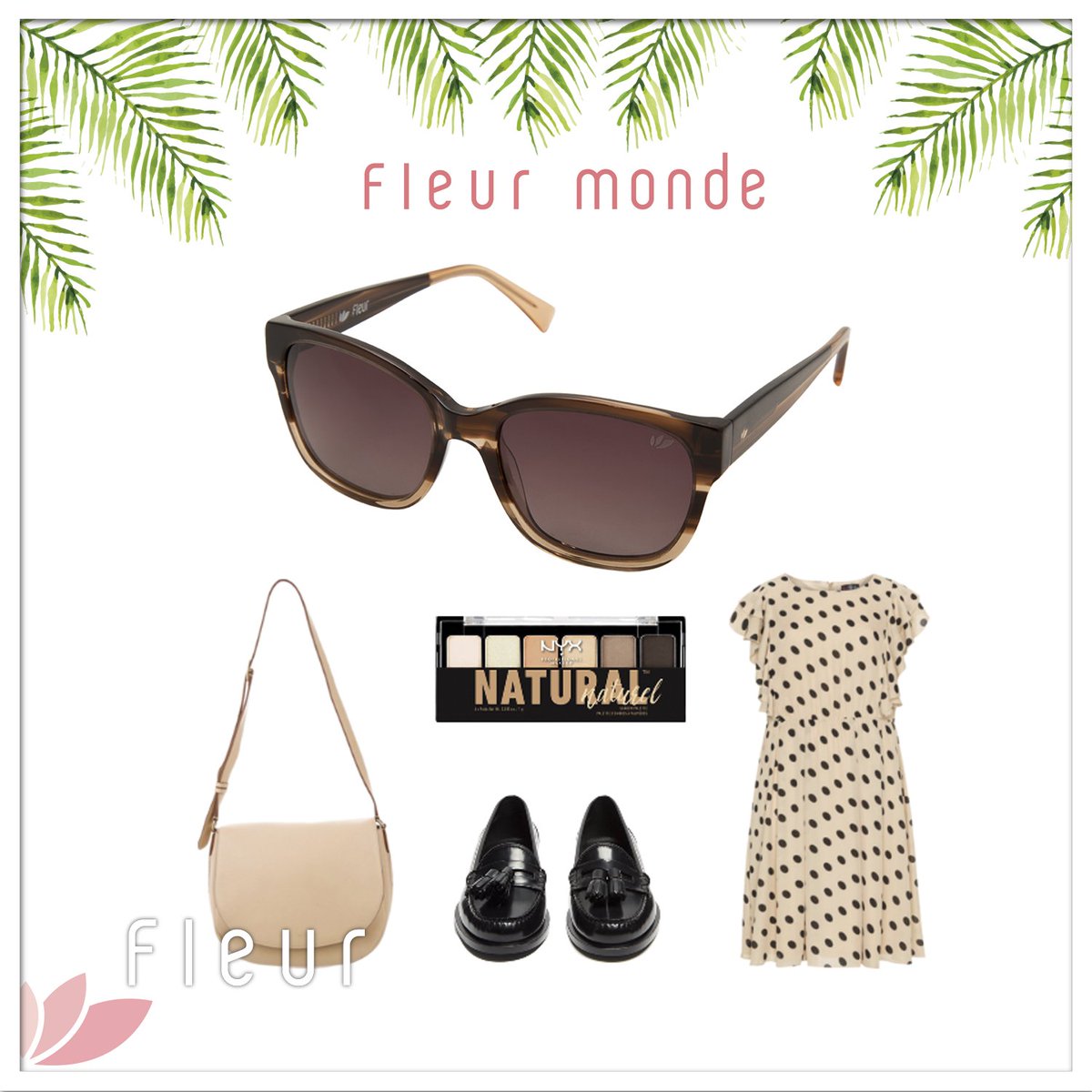 ¡Tu look no está completo hasta que le sumás un anteojo de sol!
Conocé la NUEVA colección completa de sunglasses SS18 y renová #TuFormaDeMirar
fleur.com.ar 👓 #FleurMonde
Modelo FL249 NADINE color c4.