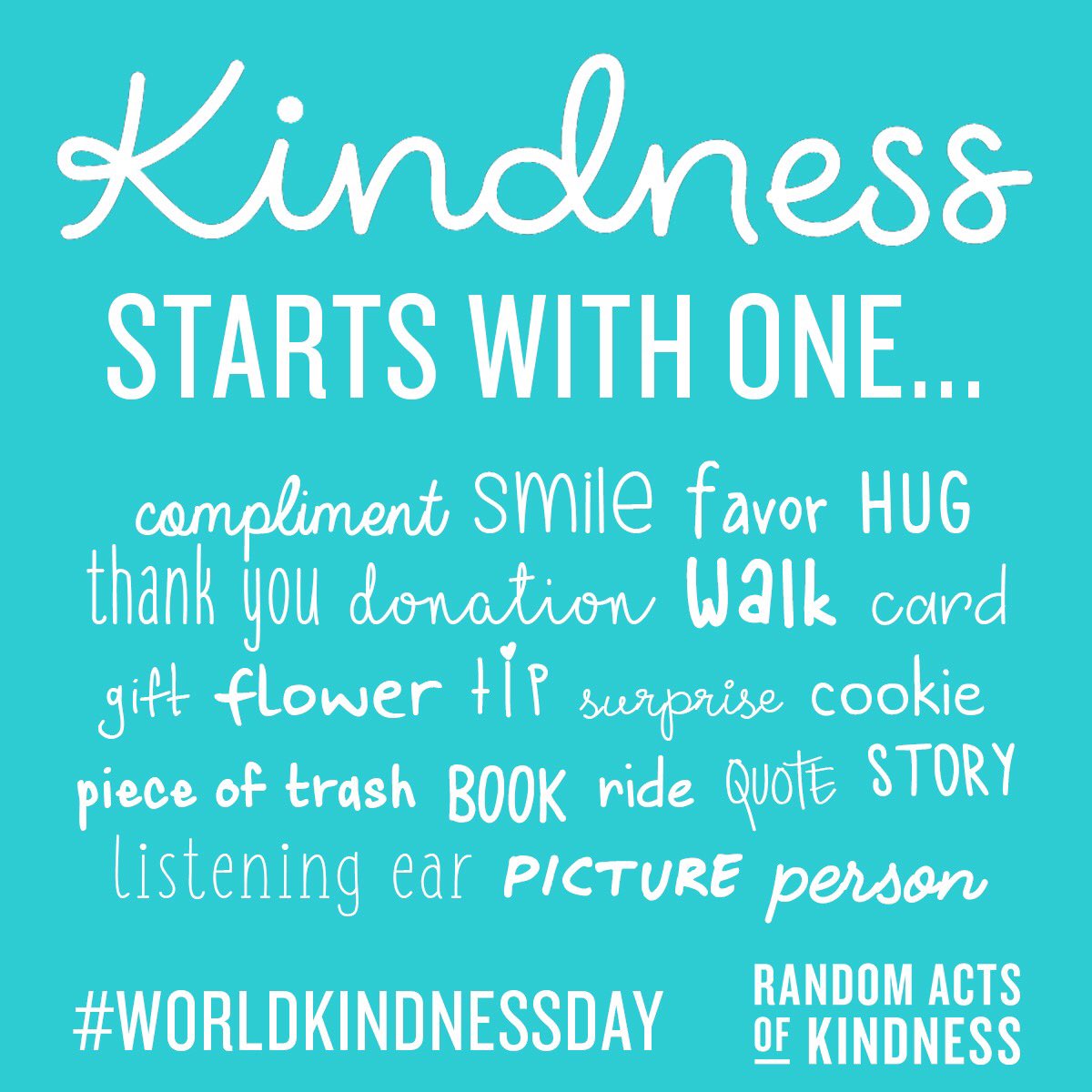 Jed Happy Worldkindnessday Take A Moment To Show Kindness Today And Every Day Reach Out To Someone Who Might Be Having A Hard Time Or Feeling Like They Don T Belong