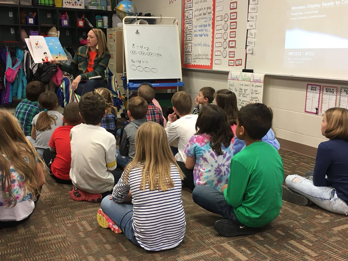 RachelSteffen's tweet photo. Thank you @renathunderhawk for reading We’re Wonderful to our class! #noteableNovember #ssdpride #warriorscreate https://t.co/SxdY69DLiE