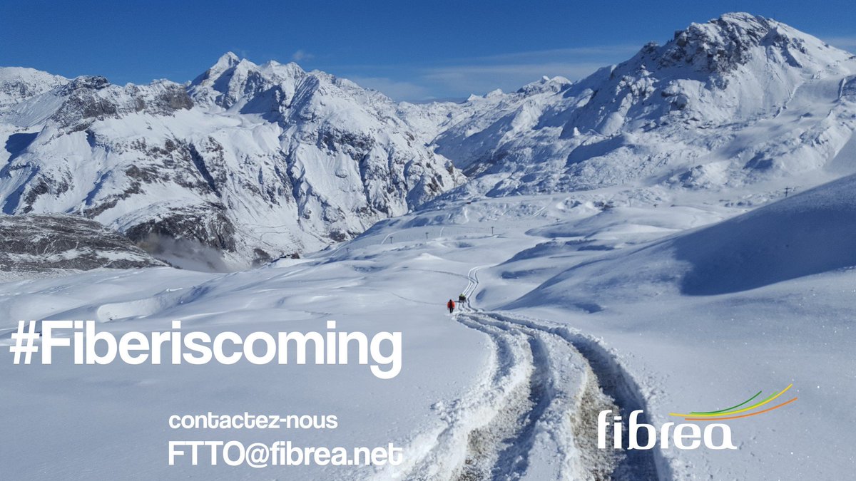 Fibrea73's tweet photo. Professionnels de #Tarentaise et #Maurienne vérifiez votre éligibilité : ftto@fibrea.net 
#Fiberiscoming #ftto #THD ⛷️🏂❄️❄️ https://t.co/luMJ6hXopa