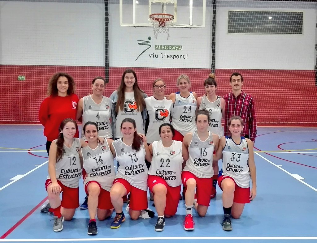 conselleriaclub's tweet photo. Senior Femenino:
Empezando con victoria la vuelta contra @NBAlboraya B 49 - 64 Campanar Consellería
#MatchDay #basketfem #basketball #SeniorFem #Autonomico #GoConse #winners #fbcv https://t.co/qDb57WXTzb