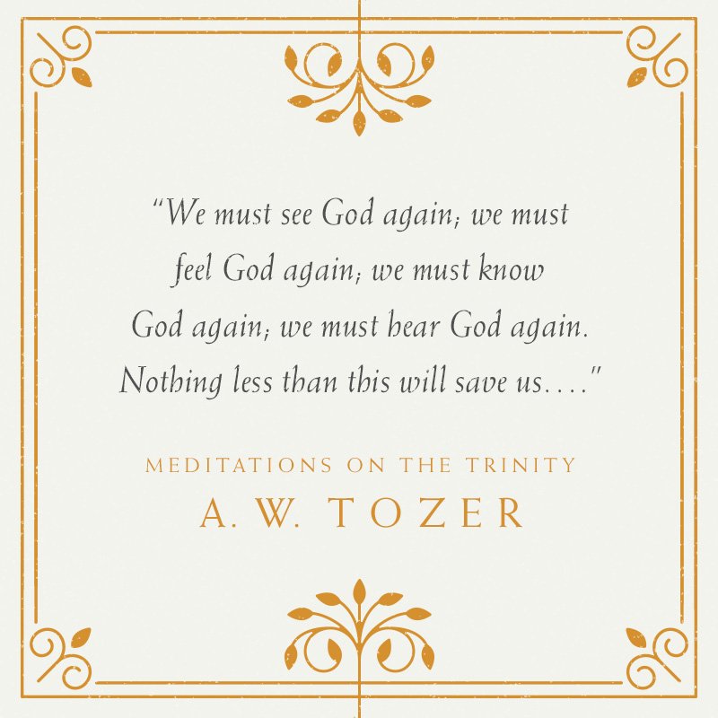 TozerSpeaks's tweet photo. "But seek first the kingdom of God and his righteousness, and all these things will be added to you." —Matthew 6:33 (ESV) https://t.co/TboqJVIHn5